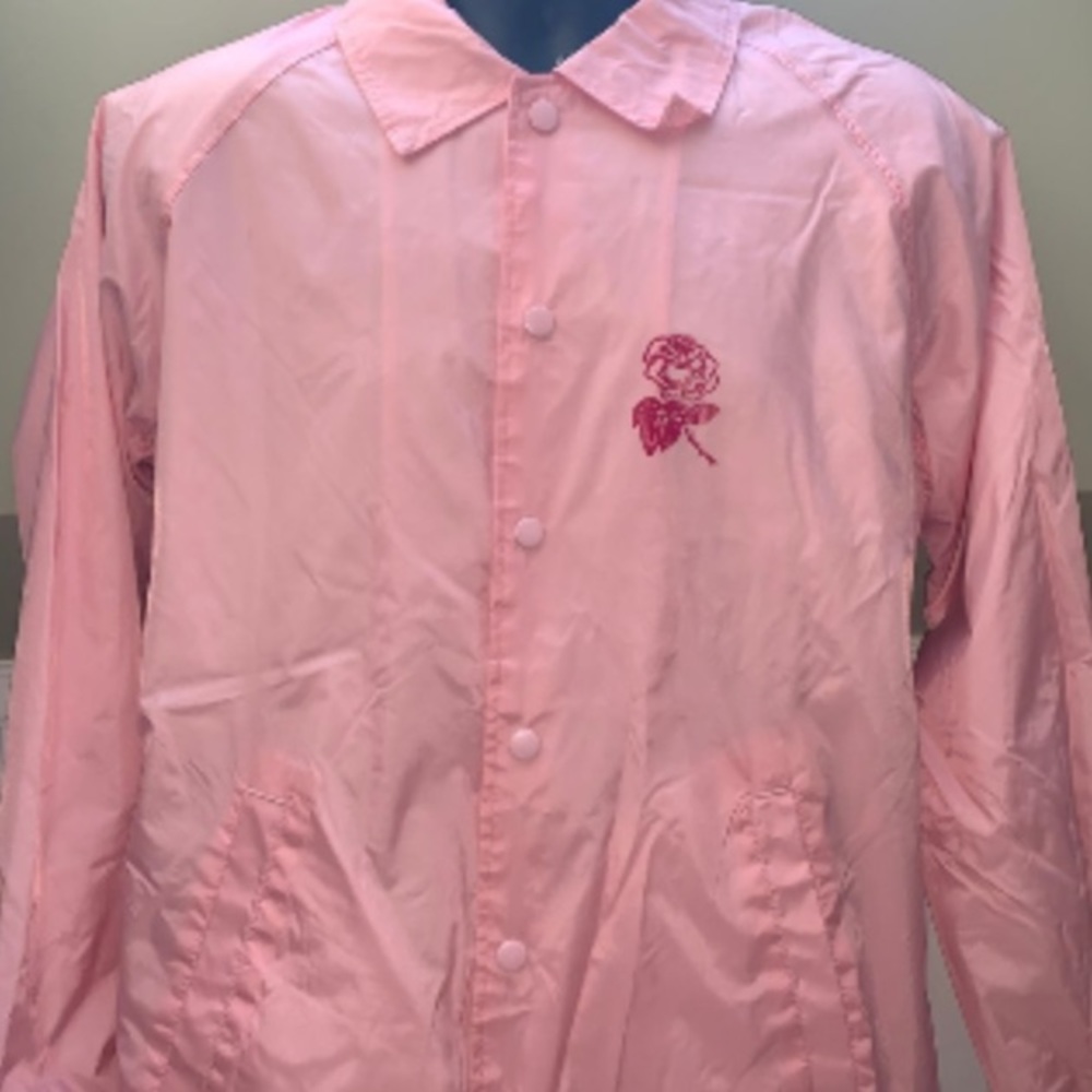 Obey Pink Rose Windbreaker